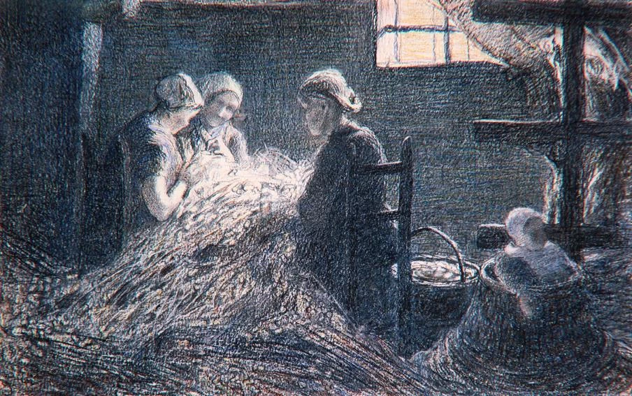 La raccolta dei bozzoli, 1892